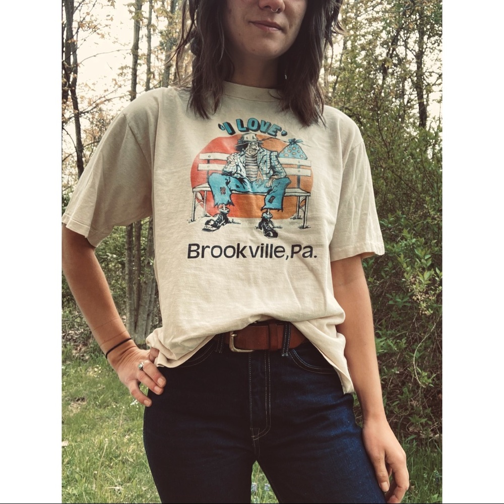 Vintage 80’s Brookville, PA Hobo tee